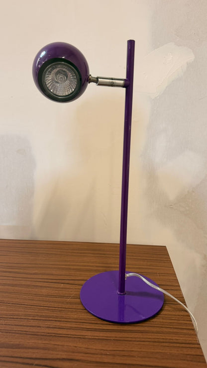 Vintage Schreibtischlampe Space Age Design Augapfel