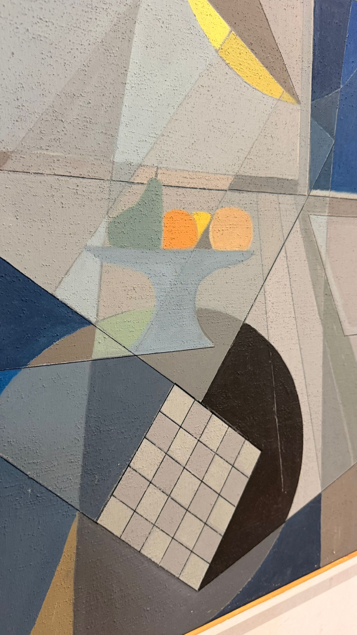 Kunstwerk Bild Offene Türe Dispersion,1980 Robert Raths