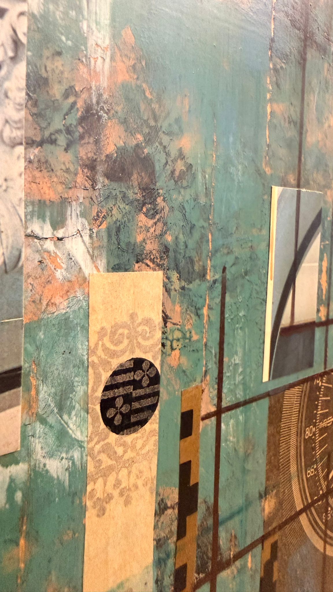 Robert Raths „Turmuhr“ – Schweizer Kunst-Collage