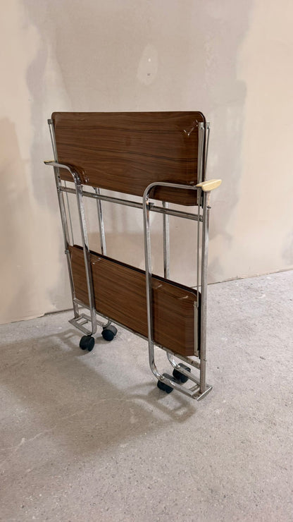 Mid Century klappbarer Servierwagen/ Barwargen aus den 60`s
