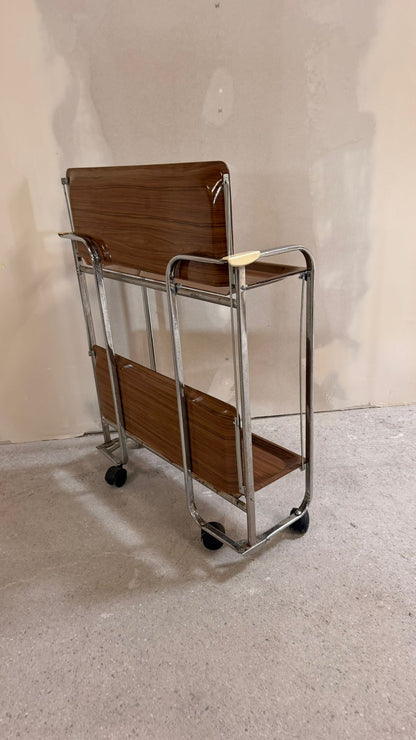 Mid Century klappbarer Servierwagen/ Barwargen aus den 60`s