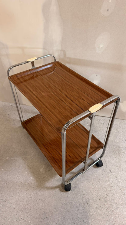 Mid Century klappbarer Servierwagen/ Barwargen aus den 60`s