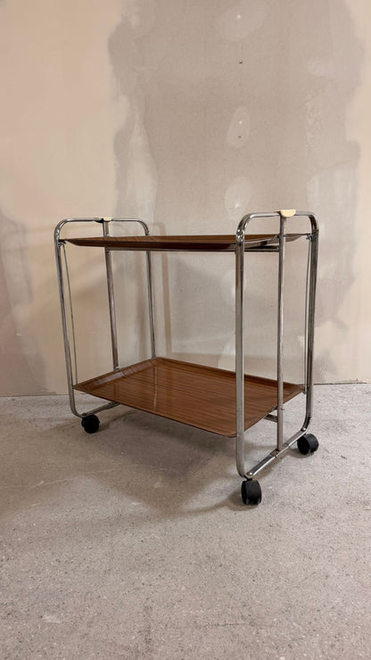 Mid Century klappbarer Servierwagen/ Barwargen aus den 60`s