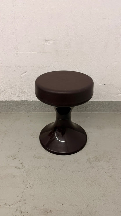 70er Jahre Tabouret Space Age Hocker, Tulip Hocker