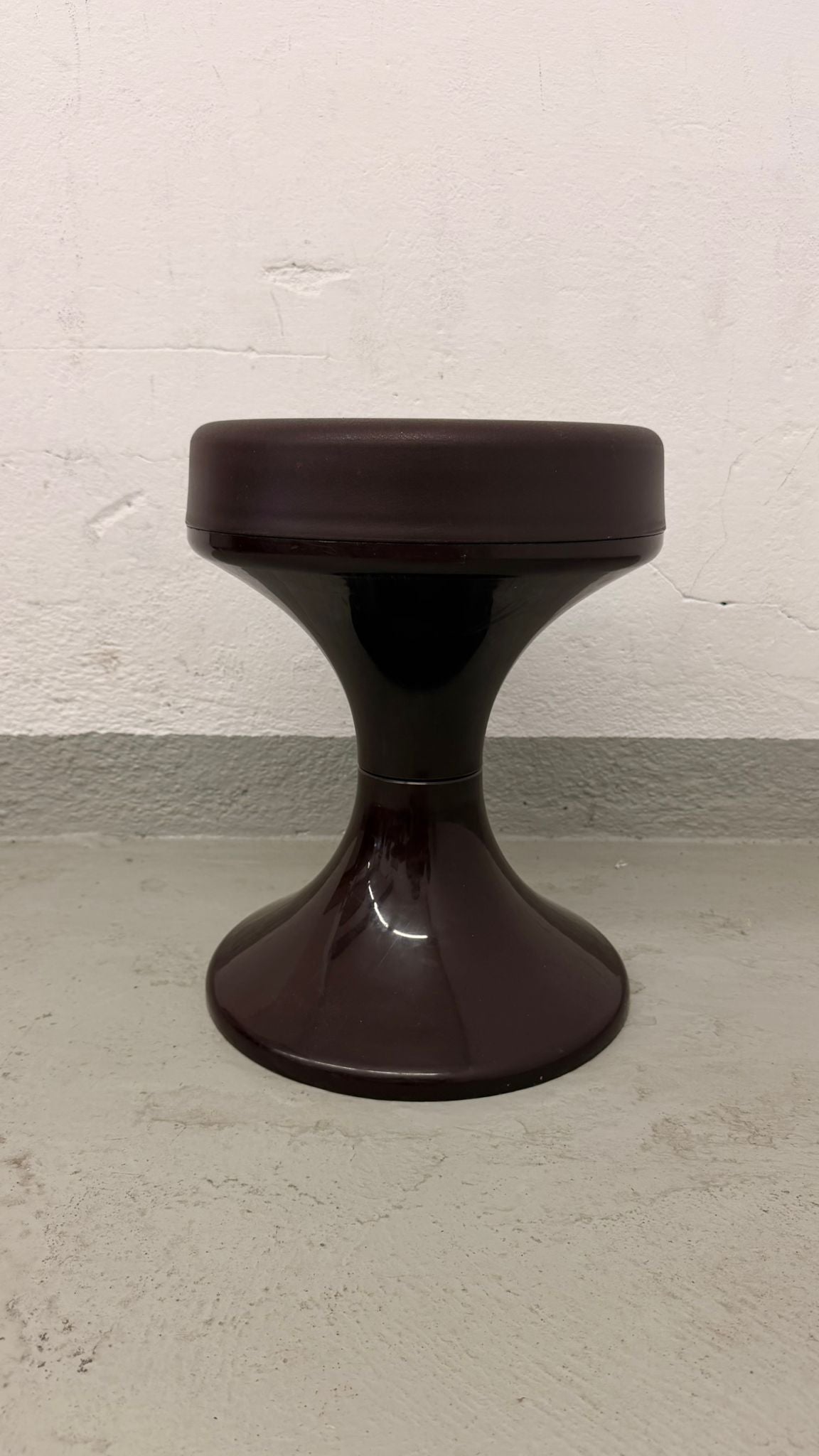 70er Jahre Tabouret Space Age Hocker, Tulip Hocker