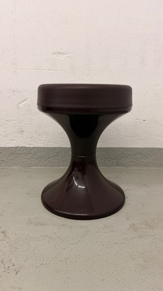 70er Jahre Tabouret Space Age Hocker, Tulip Hocker