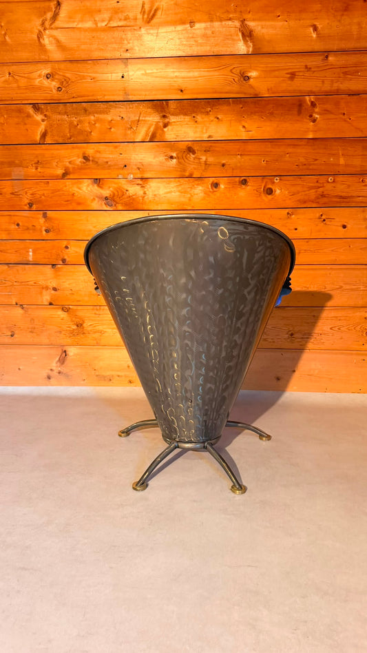 Postmoderner skulpturaler Sessel von Steel Line aus den 80er
