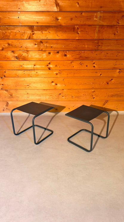 Club Beistelltisch Mattschwarz von FIAM Freischwinger Design