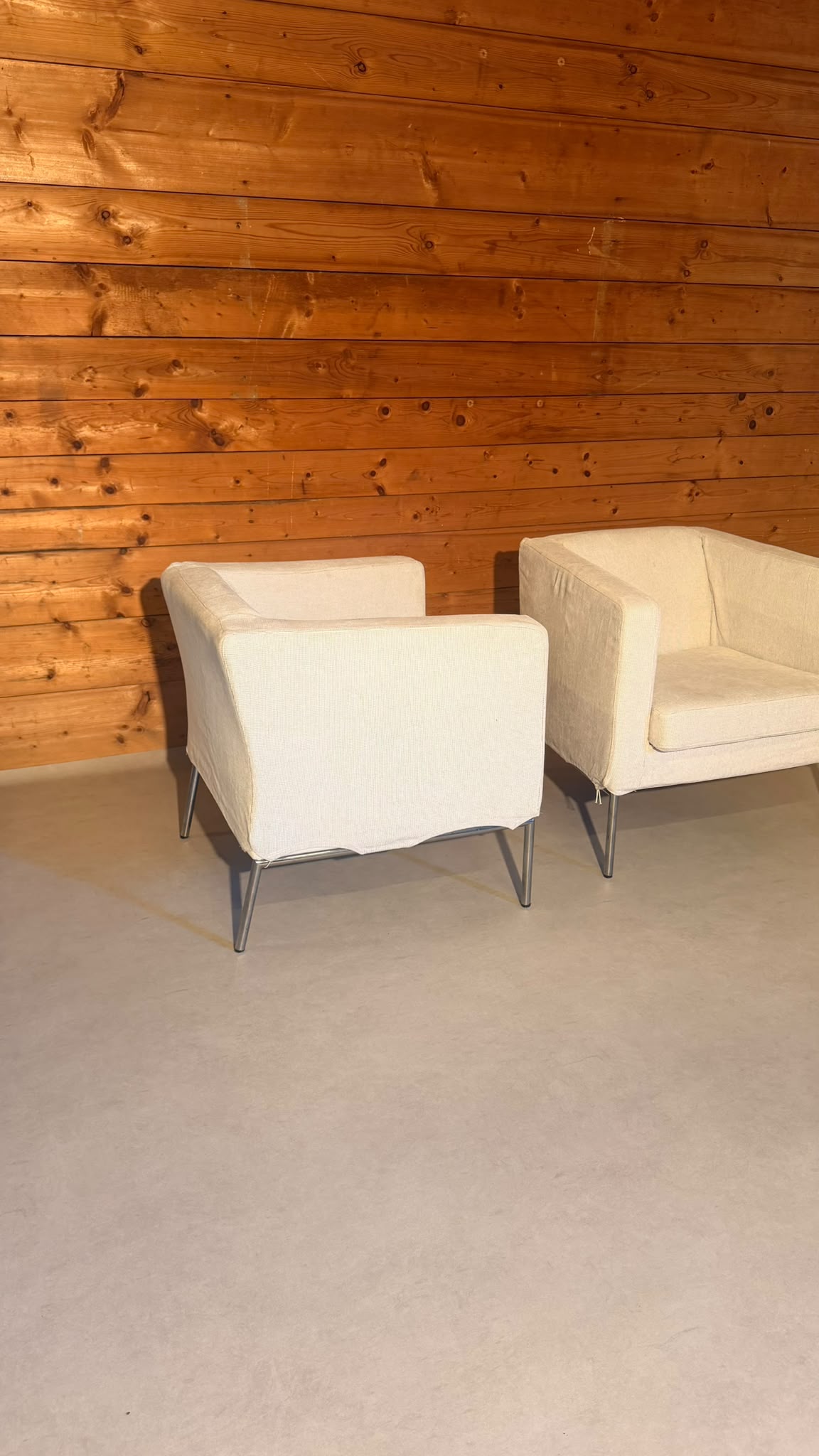 IKEA KLAPPSTA Clubsessel Lounge Sessel Stoff