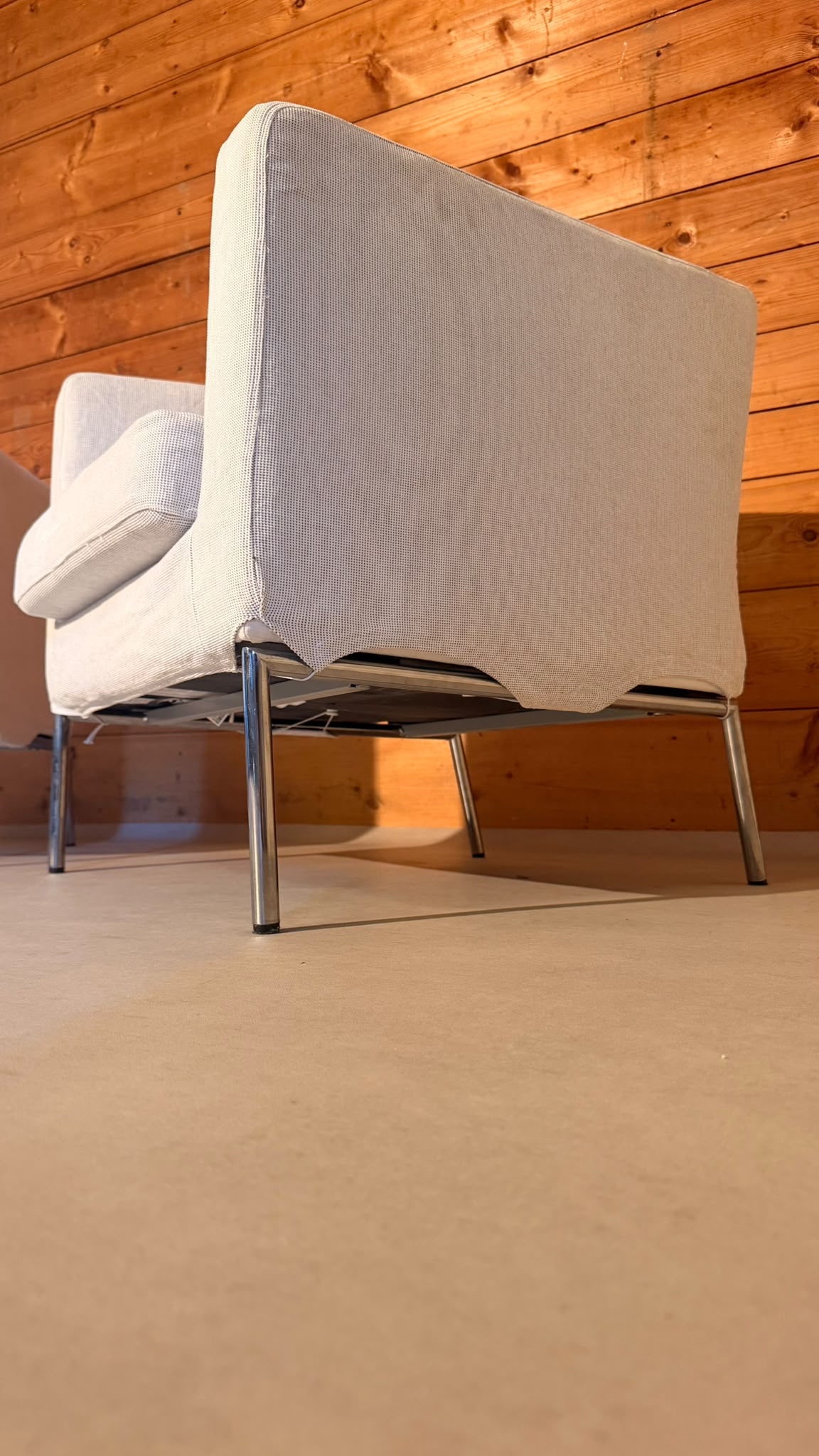 IKEA KLAPPSTA Clubsessel Lounge Sessel Stoff