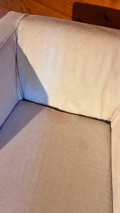 IKEA KLAPPSTA Clubsessel Lounge Sessel Stoff