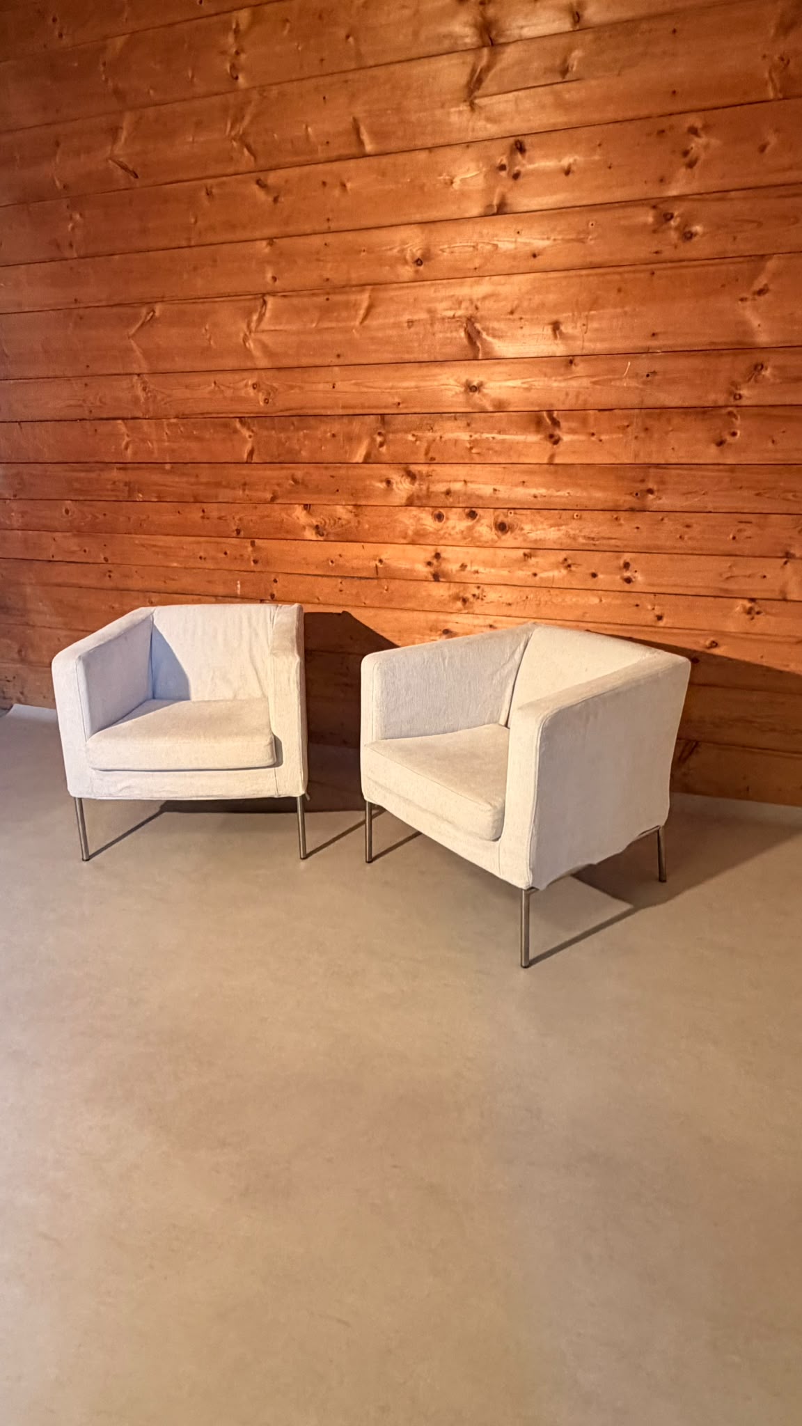 IKEA KLAPPSTA Clubsessel Lounge Sessel Stoff