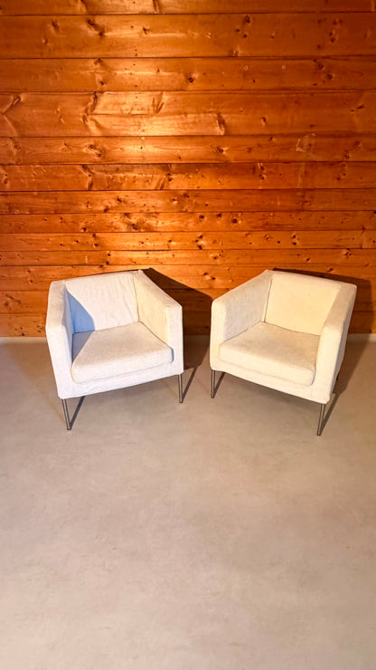 IKEA KLAPPSTA Clubsessel Lounge Sessel Stoff