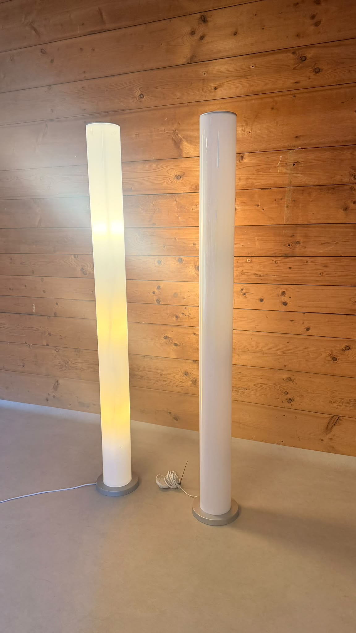 Moderne Röhren Stehlampe Säule Stehleuchte