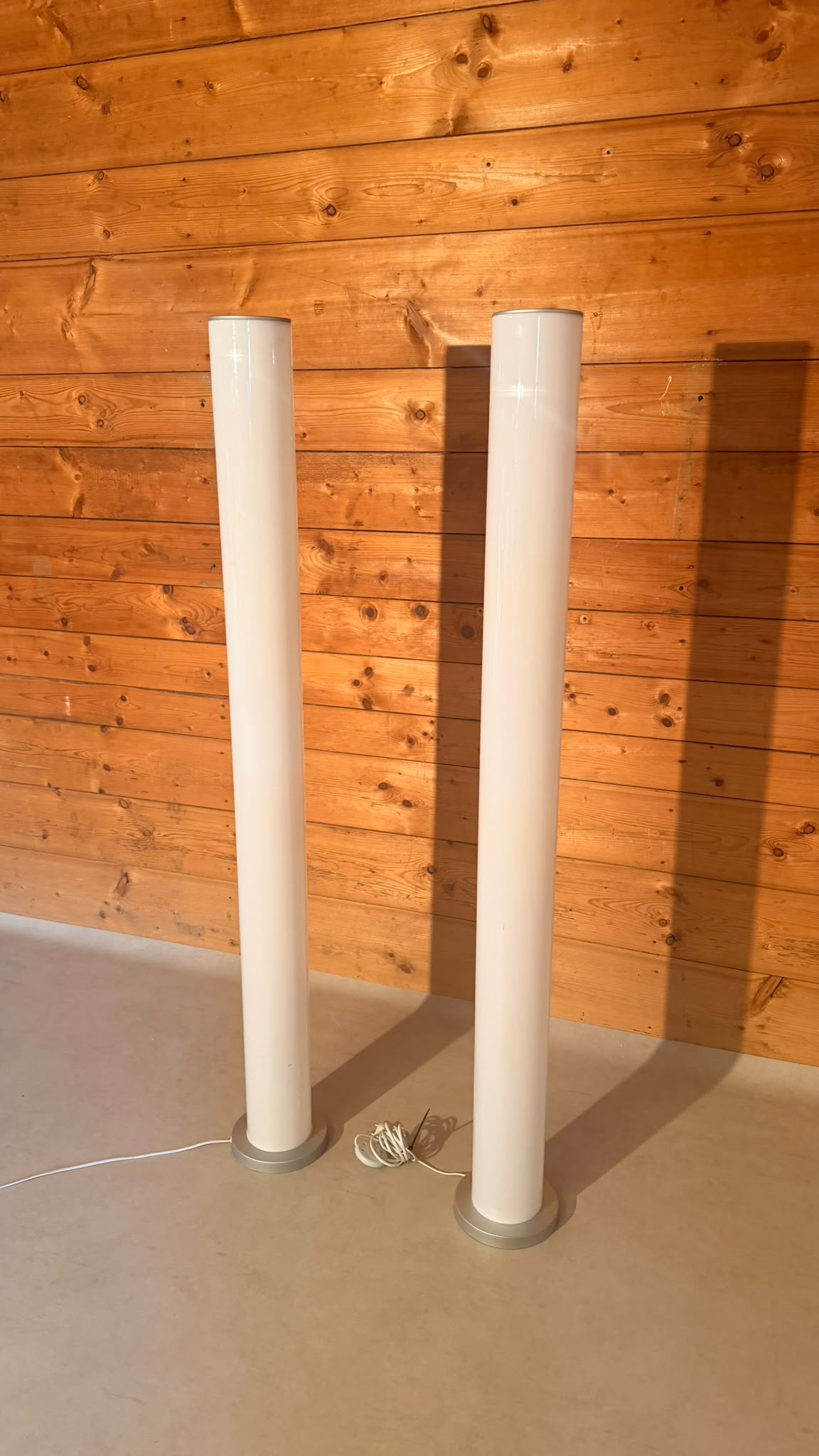 Moderne Röhren Stehlampe Säule Stehleuchte