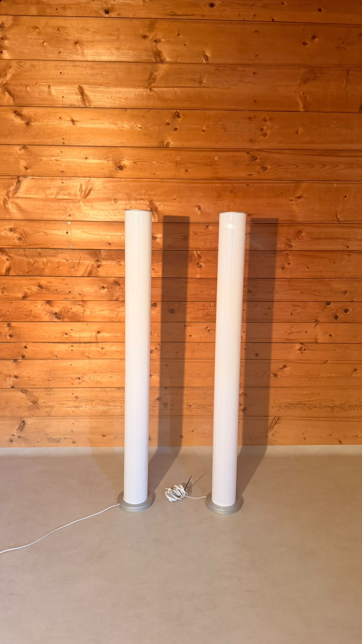 Moderne Röhren Stehlampe Säule Stehleuchte