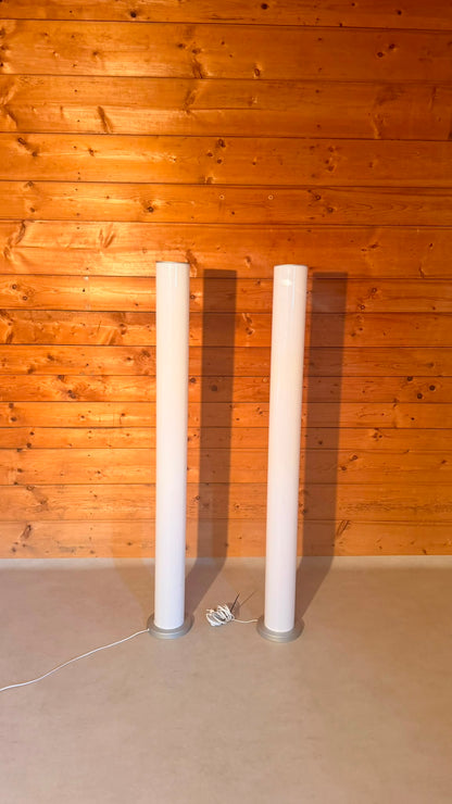 Moderne Röhren Stehlampe Säule Stehleuchte