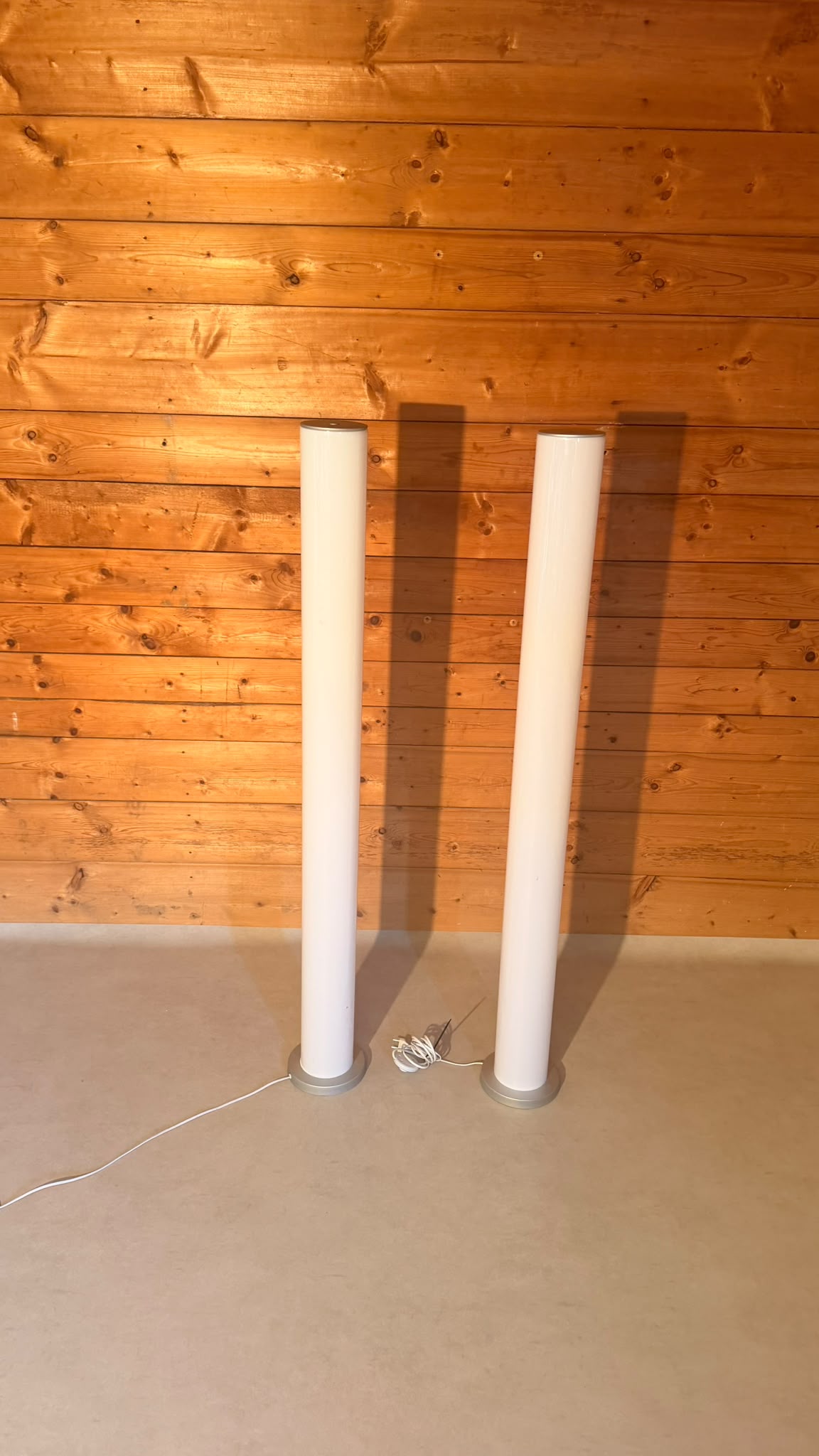Moderne Röhren Stehlampe Säule Stehleuchte
