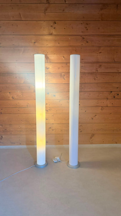 Moderne Röhren Stehlampe Säule Stehleuchte