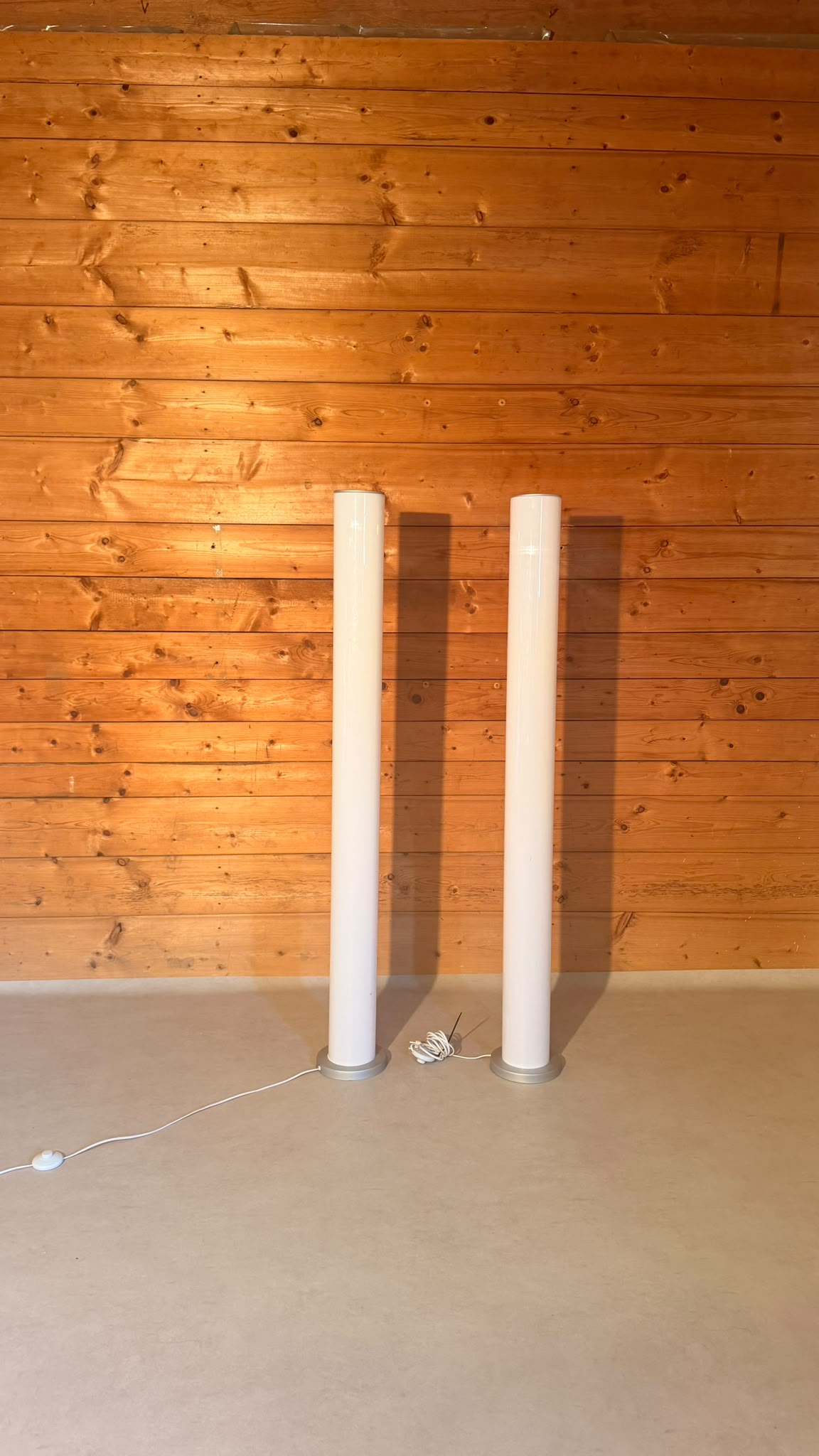 Moderne Röhren Stehlampe Säule Stehleuchte