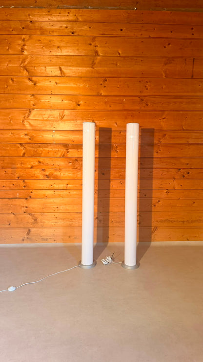 Moderne Röhren Stehlampe Säule Stehleuchte
