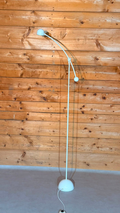 Schweizer Vintage Schwingarm Stehleuchte mit Gegengewicht