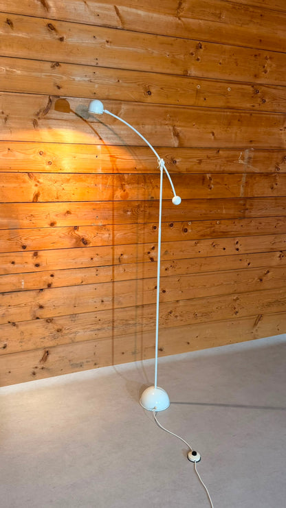 Schweizer Vintage Schwingarm Stehleuchte mit Gegengewicht