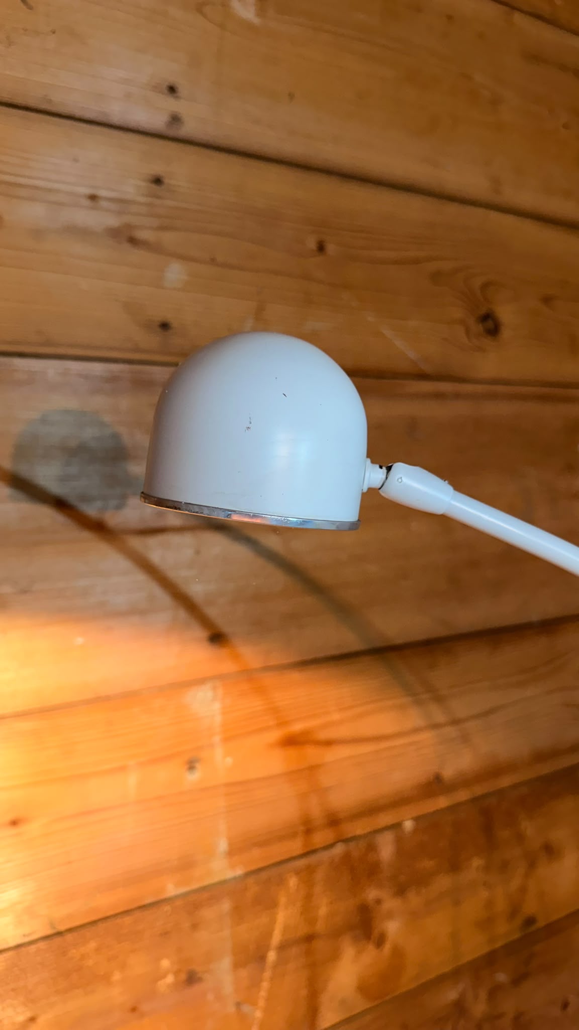 Schweizer Vintage Schwingarm Stehleuchte mit Gegengewicht