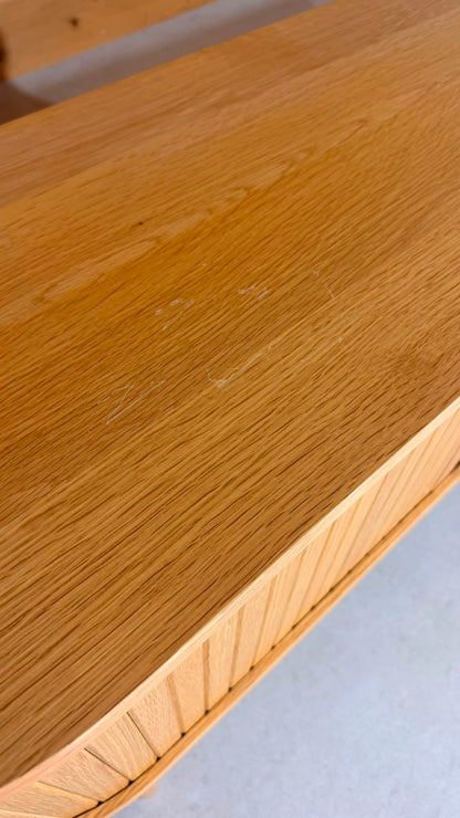 JYSK LYNGVIG TV Bank Sideboard Eiche mit Schiebetüren