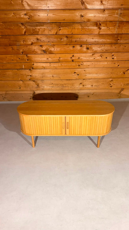 JYSK LYNGVIG TV Bank Sideboard Eiche mit Schiebetüren