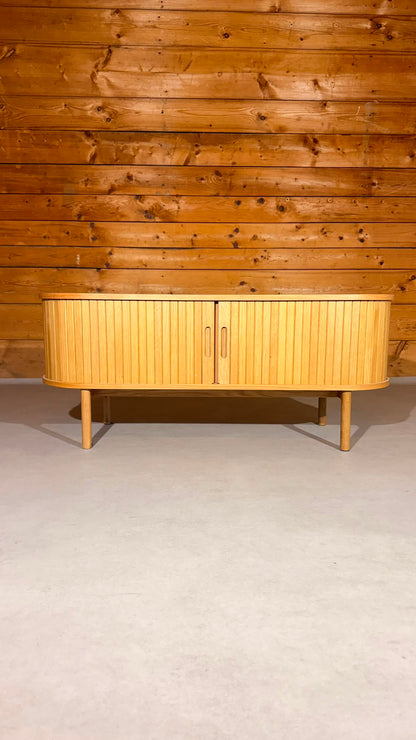 JYSK LYNGVIG TV Bank Sideboard Eiche mit Schiebetüren