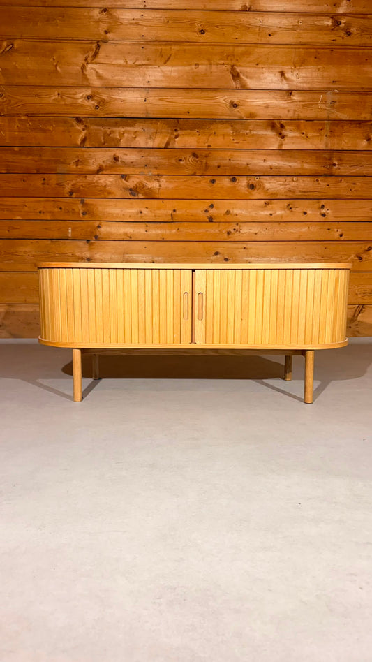 JYSK LYNGVIG TV Bank Sideboard Eiche mit Schiebetüren