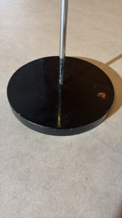 Vintage Spot Stehlampe Chrom verstellbar 70er Design