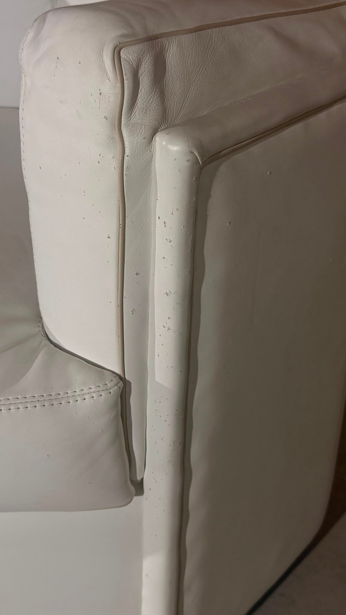 2 Postmoderne Oktagon Loungesessel aus Leder aus den 80er
