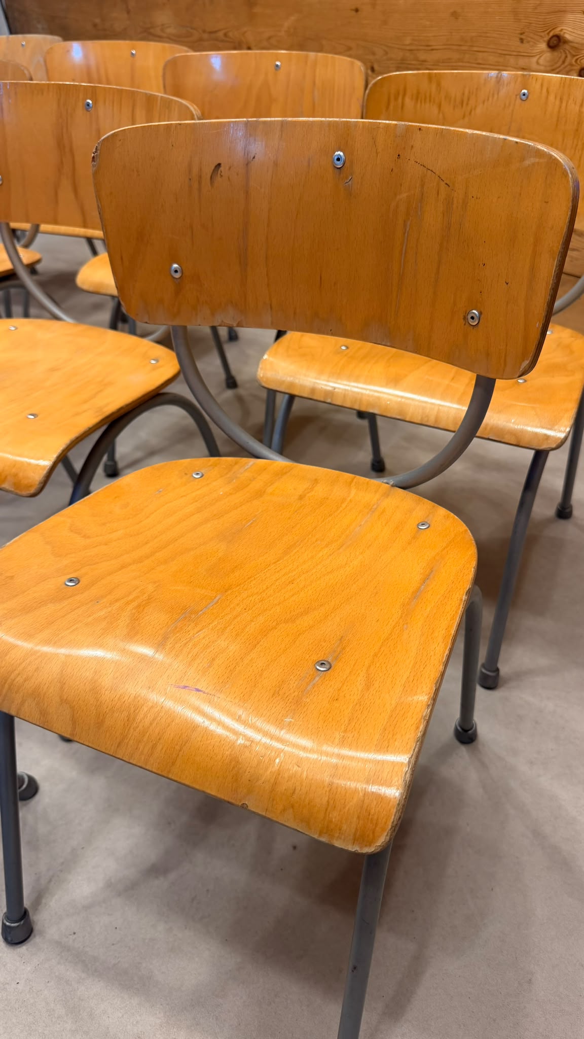 Vintage Kinderstühle Kindergartenstühle 60er Jahre