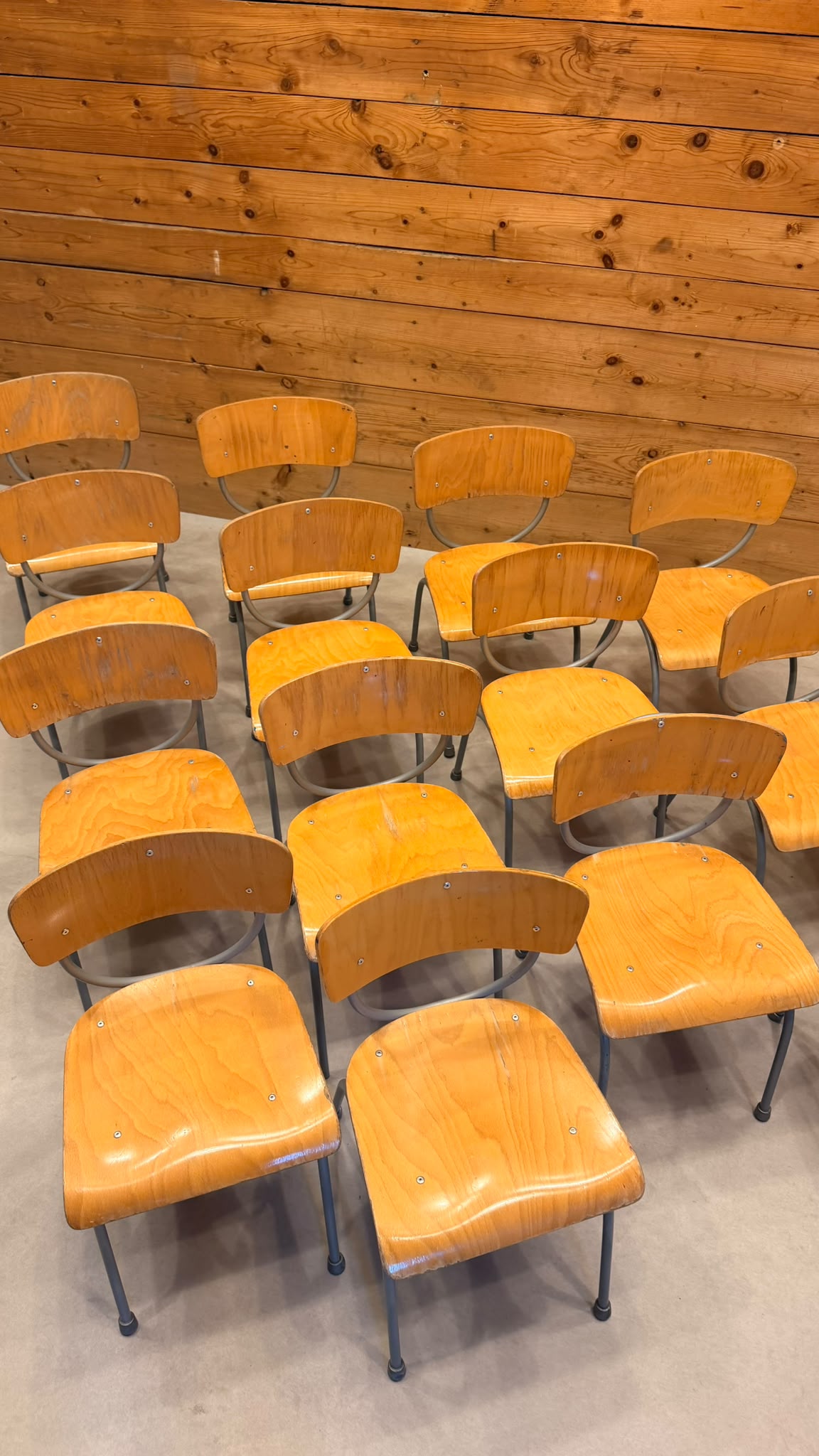 Vintage Kinderstühle Kindergartenstühle 60er Jahre