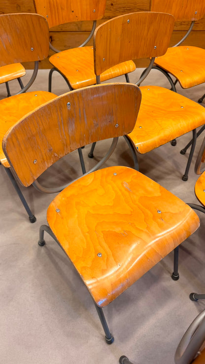 Vintage Kinderstühle Kindergartenstühle 60er Jahre