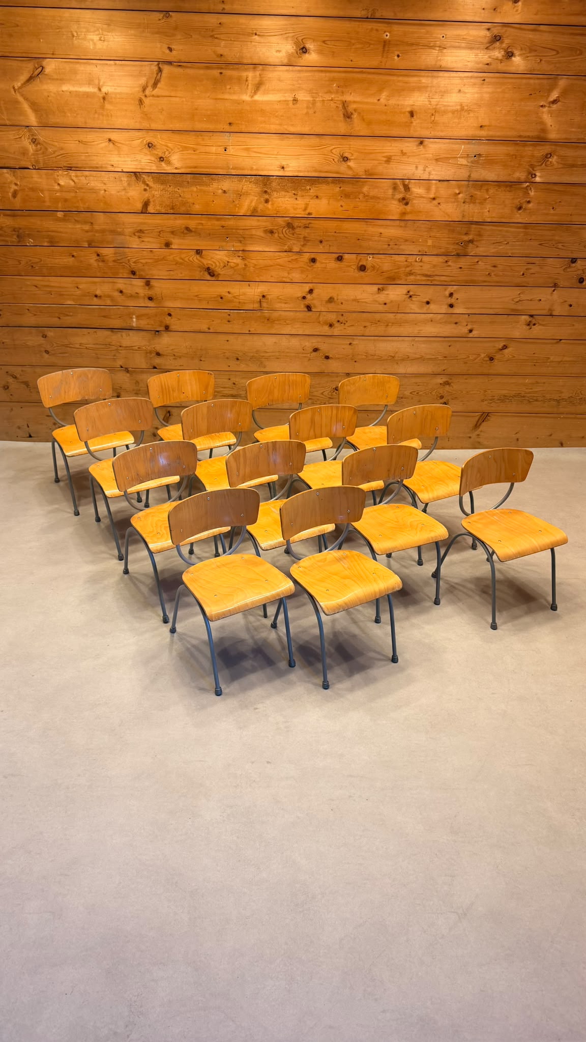 Vintage Kinderstühle Kindergartenstühle 60er Jahre