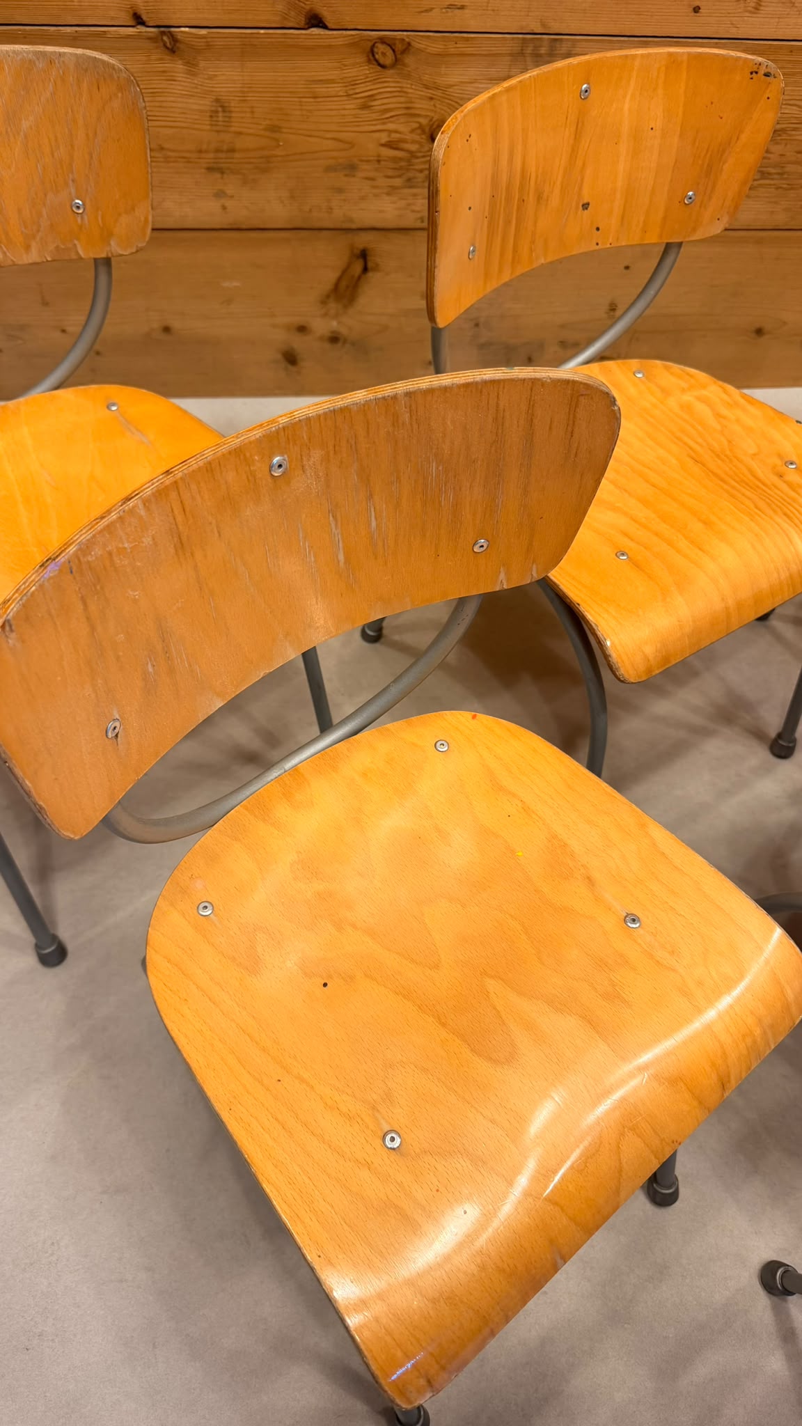 Vintage Kinderstühle Kindergartenstühle 60er Jahre