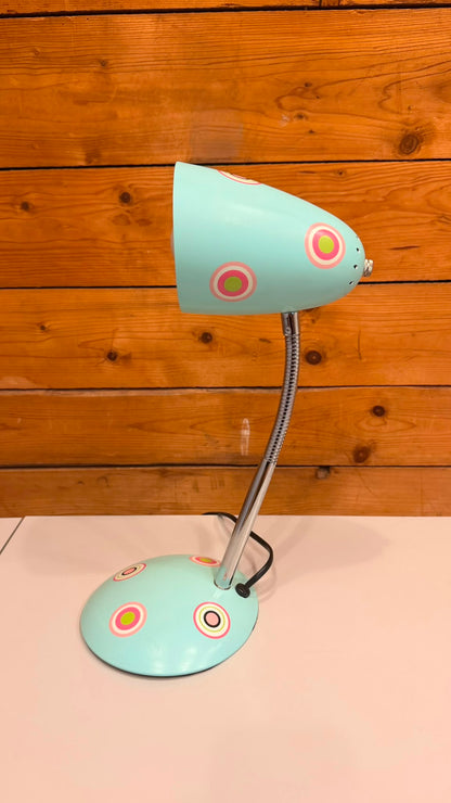 KARE Design Retro Tischlampe Türkis Pop Art im Pylones-Stil