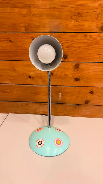 KARE Design Retro Tischlampe Türkis Pop Art im Pylones-Stil