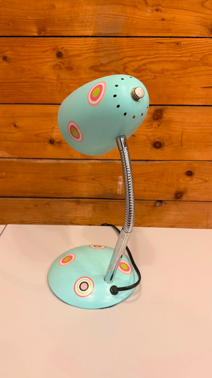 KARE Design Retro Tischlampe Türkis Pop Art im Pylones-Stil