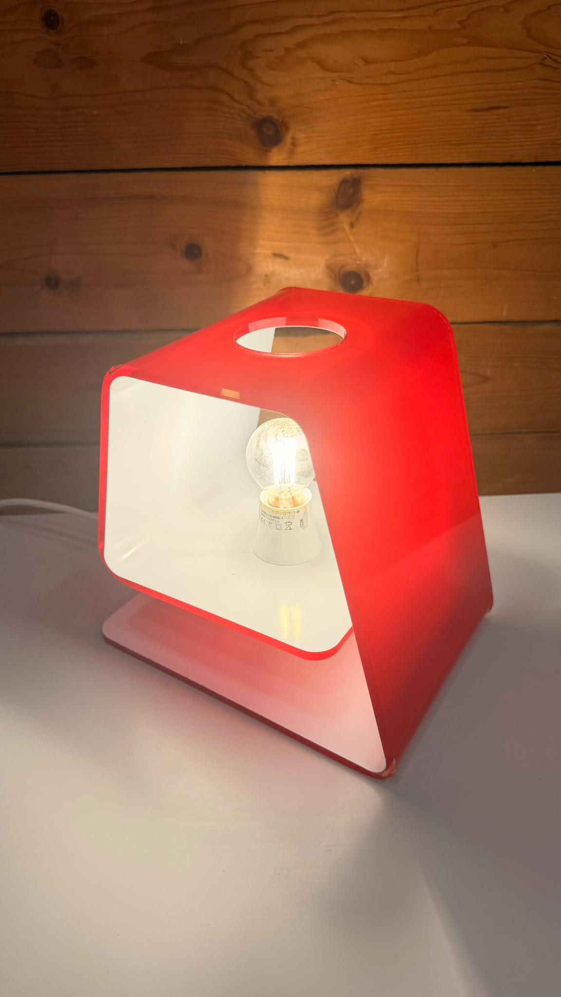 Tischlampe Carina von Marco Baxadonne für Calligaris Luce