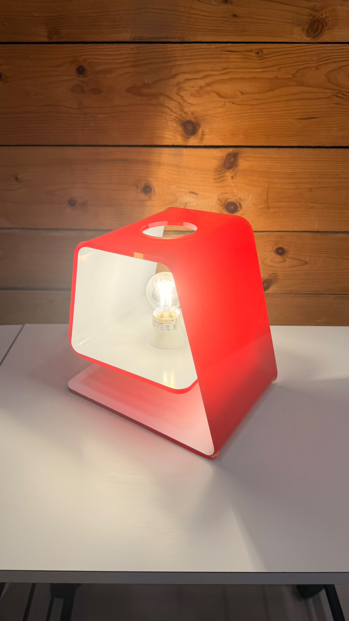 Tischlampe Carina von Marco Baxadonne für Calligaris Luce