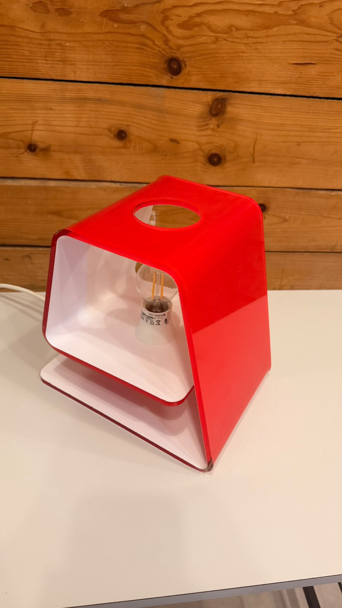 Tischlampe Carina von Marco Baxadonne für Calligaris Luce