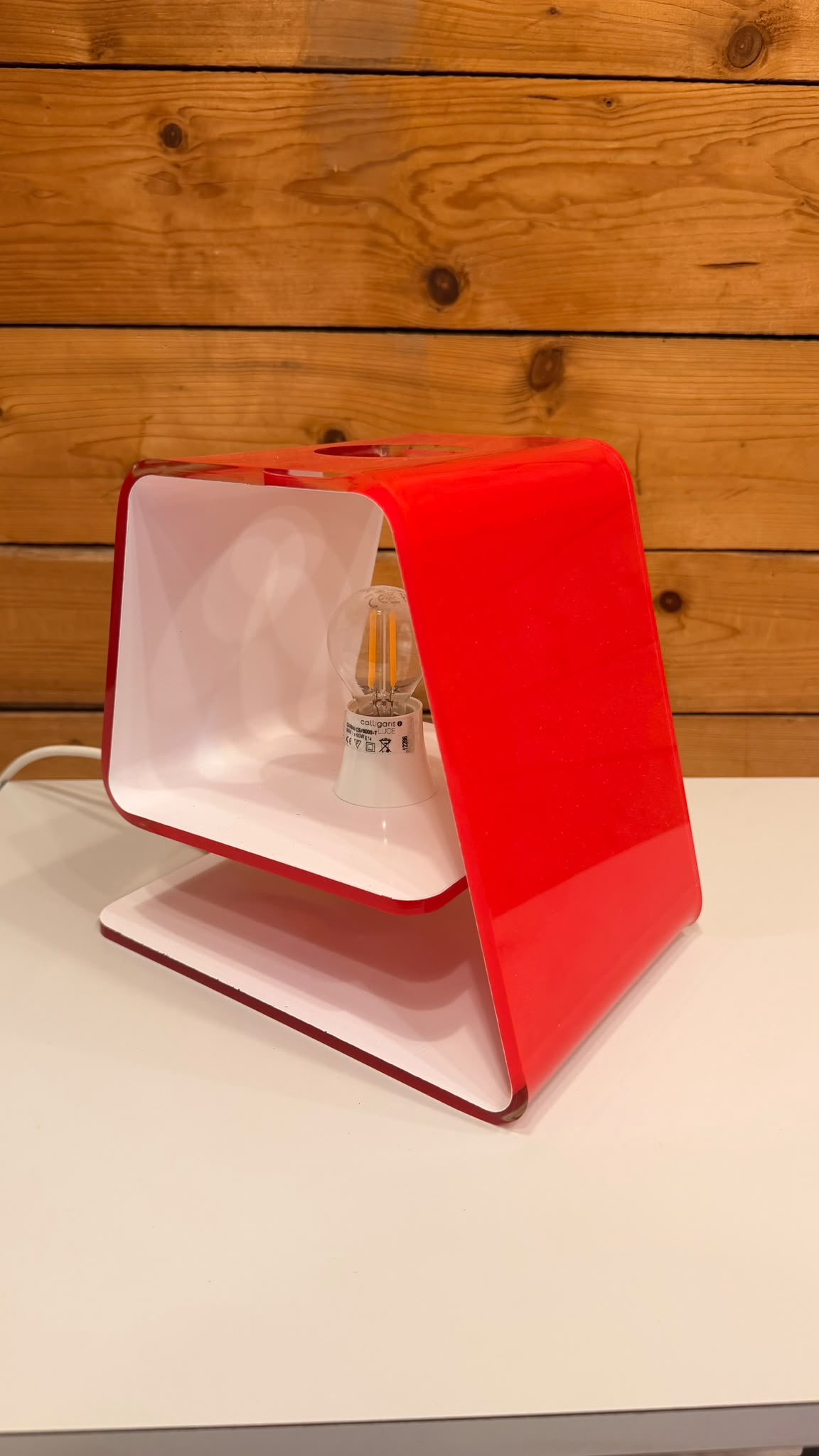 Tischlampe Carina von Marco Baxadonne für Calligaris Luce