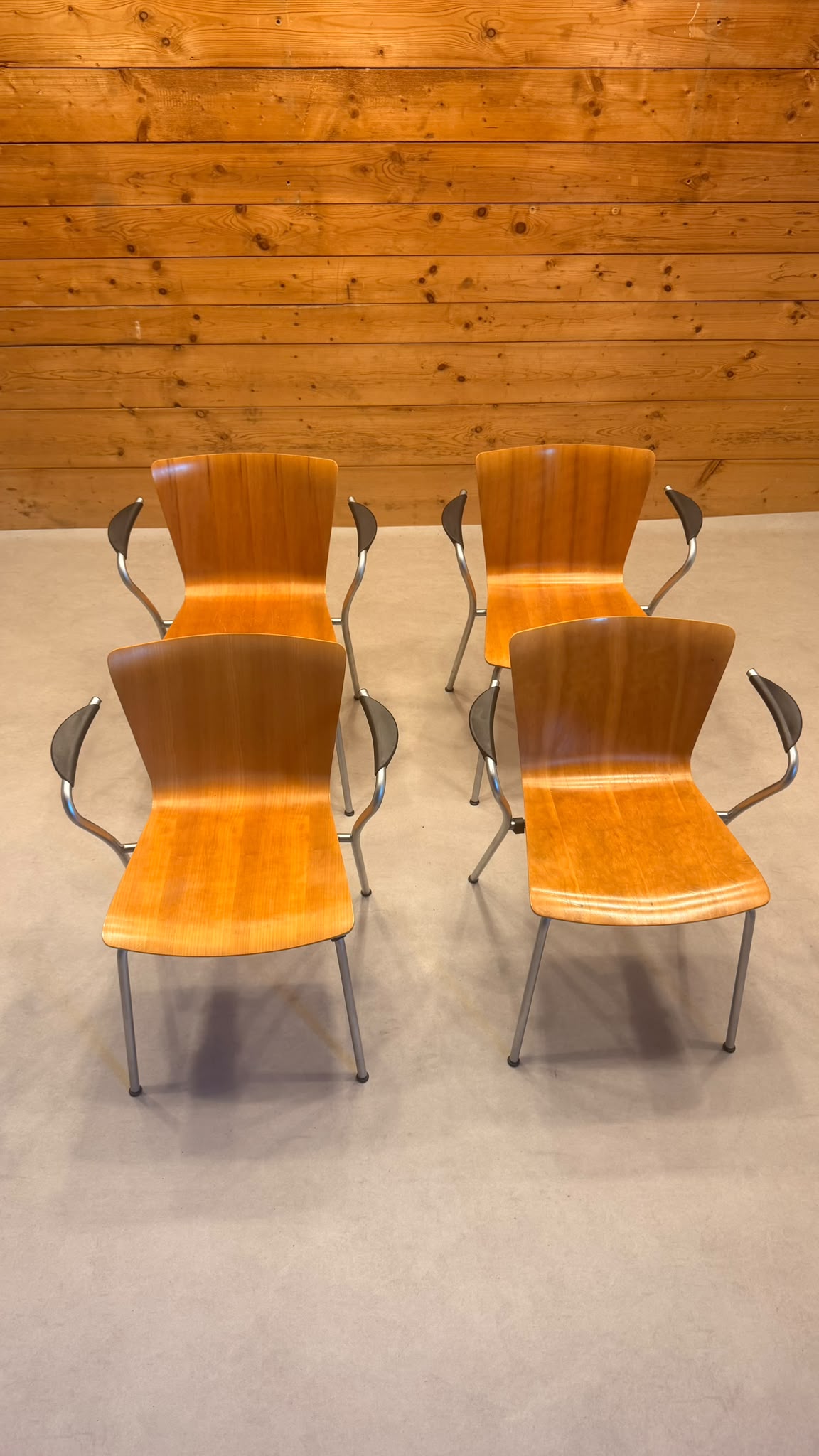 Vico Duo Armlehnstühle von Vico Magistretti für Fritz Hansen