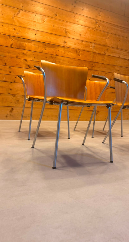 Vico Duo Armlehnstühle von Vico Magistretti für Fritz Hansen