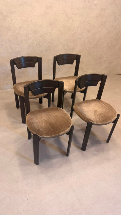 4er Set Girsberger Omega Vintage Stühle - Fritz Makiol
