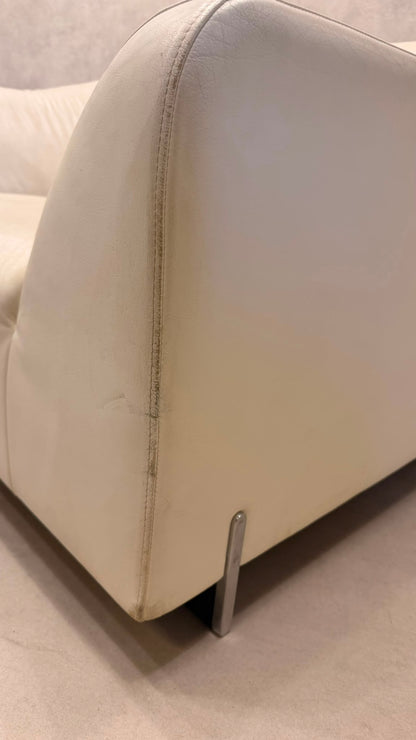 Ligne Roset Snowdonia Leder-Sessel designt von Eric Jourdan